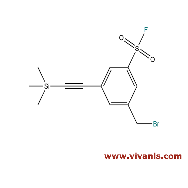 Building Blocks-3-(Bromomethyl)-5-((trimethylsilyl)ethynyl)benzenesulfonyl fluoride-1655458504.png